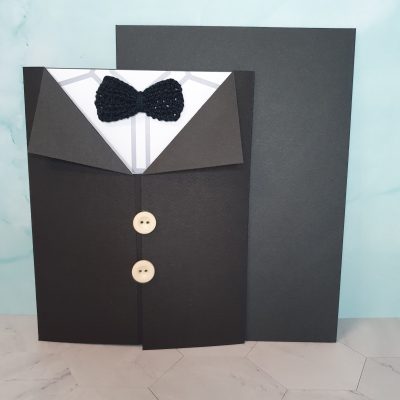 tarjeta felicitación dia del padre hecha a mano con diseño propio