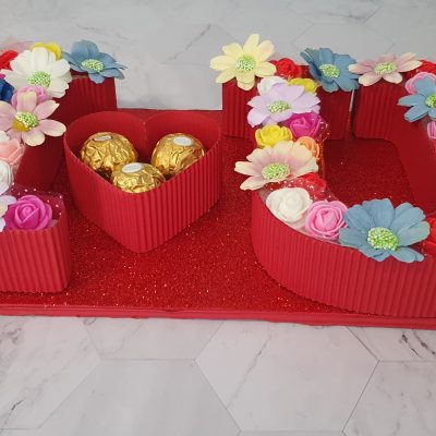 tarta dulce san valentin