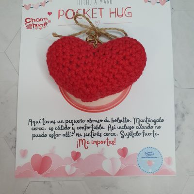 llavero corazón san valentin enamorados