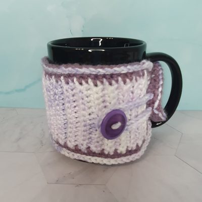taza desayuno faja taza crochet