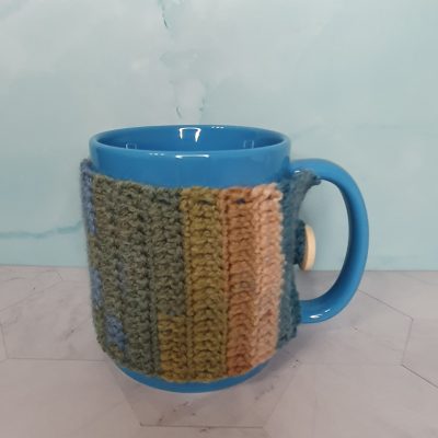 taza desayuno faja taza crochet