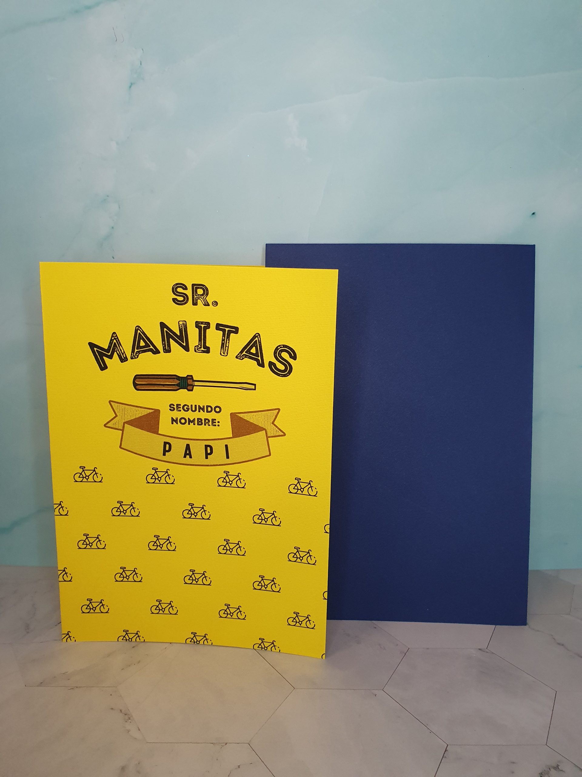 20240306_173915 tarjeta felicitación dia del padre hecha a mano con diseño propio