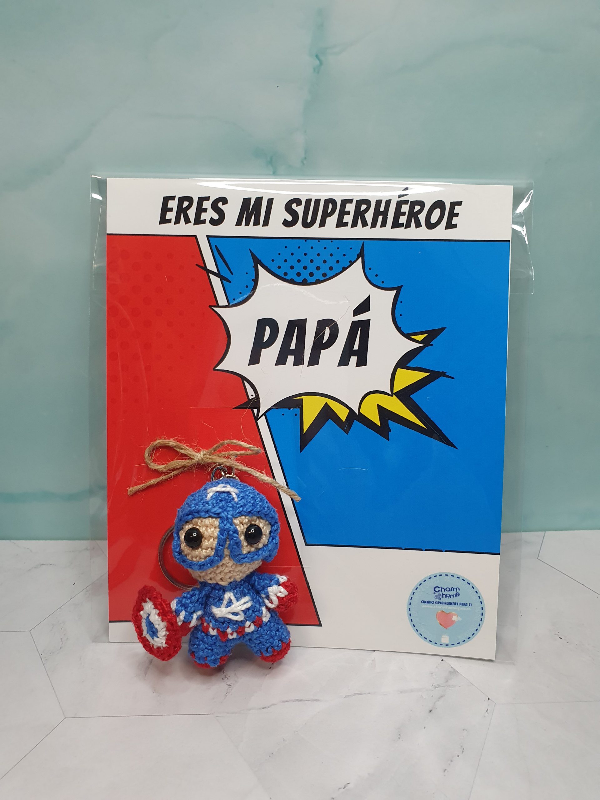 20240306_193052 capitan america crochet llavero personalizado regalo