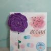 broche crochet flor día de la madre