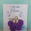 llavero crochet día de la madre mariposa