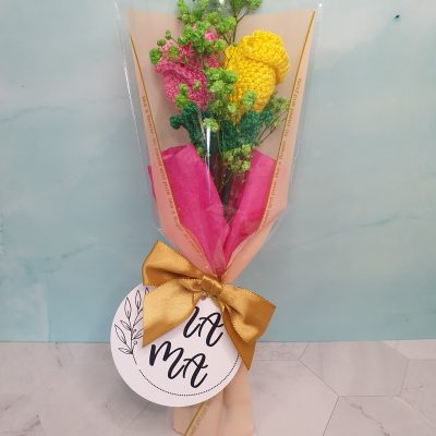 flor flores crochet regalo día madre