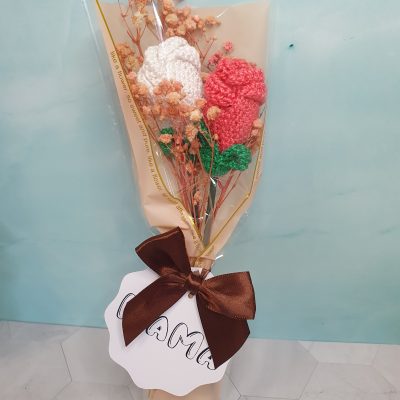 flor flores crochet regalo día madre