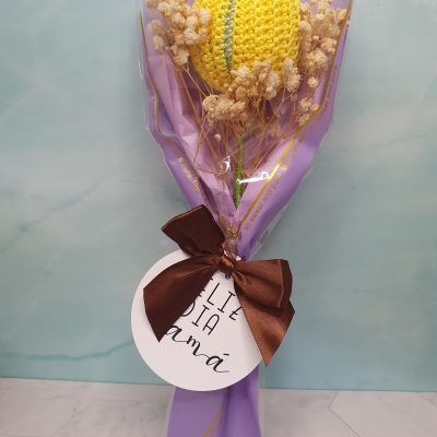 flor flores crochet regalo día madre