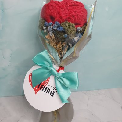 flor flores crochet regalo día madre