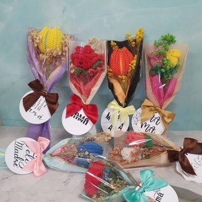 flor flores crochet regalo día madre