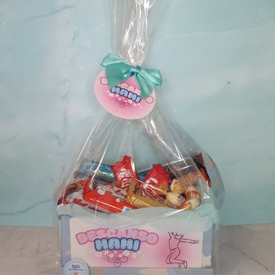 tarta chocolatinas personalizada regalo bebé