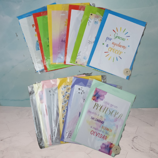 tarjeta felicitación profe