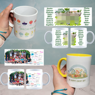 taza personalizada sublimación dtf uv